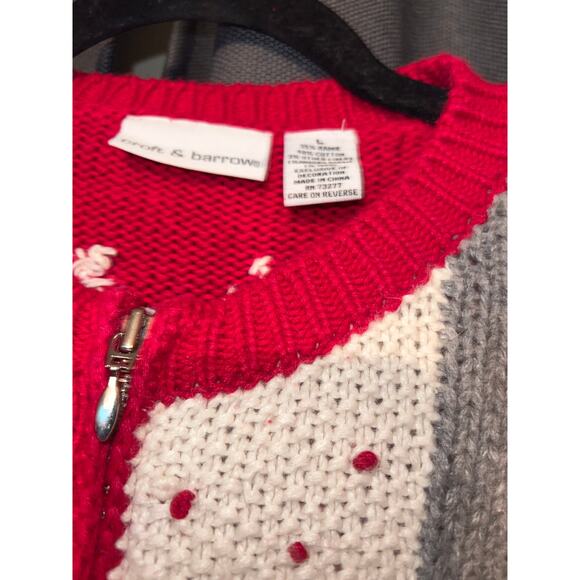 Ugly Christmas Sweater Xmas Cardigan Size Large - Picture 2 of 3